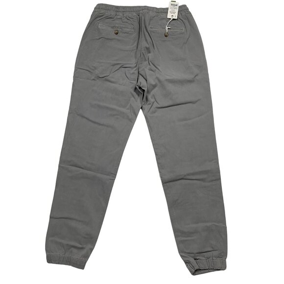 Marine Layer Saturday Jogger Slim Fit Light Grey Pants Men’s Large Drawstring - Picture 6 of 10